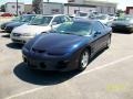 1998 Navy Blue Metallic Pontiac Firebird Trans Am Coupe  photo #2