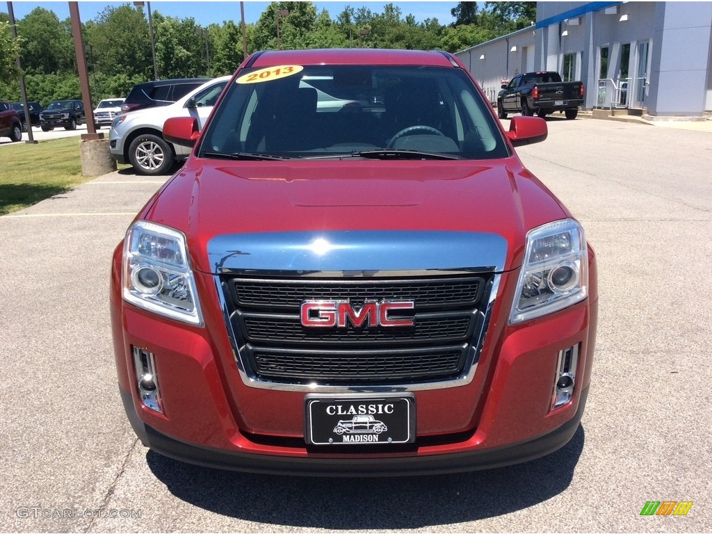 2013 Terrain SLE AWD - Crystal Red Tintcoat / Jet Black photo #2