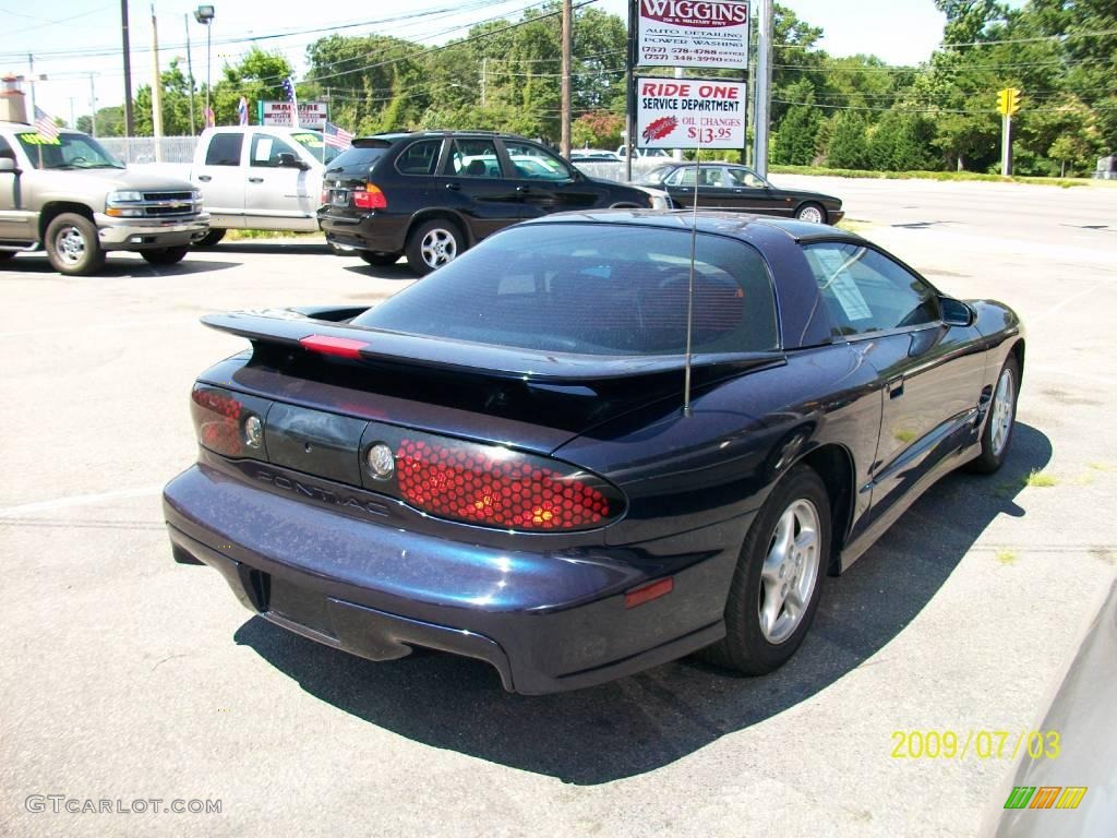 1998 Firebird Trans Am Coupe - Navy Blue Metallic / Dark Pewter photo #4