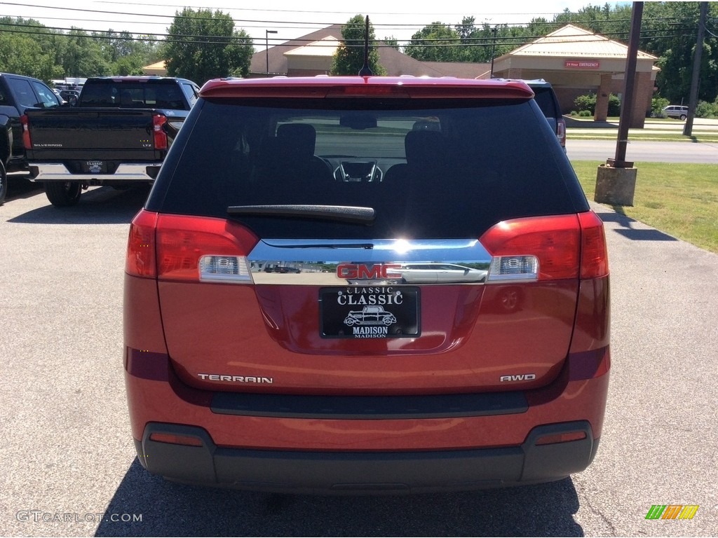 2013 Terrain SLE AWD - Crystal Red Tintcoat / Jet Black photo #6