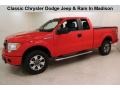 2014 Race Red Ford F150 STX SuperCab 4x4  photo #1