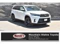 2019 Blizzard Pearl White Toyota Highlander SE AWD  photo #1