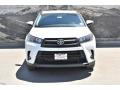 2019 Blizzard Pearl White Toyota Highlander SE AWD  photo #2