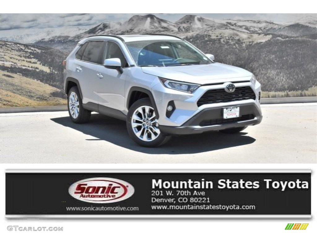 2019 RAV4 XLE AWD - Silver Sky Metallic / Black photo #1