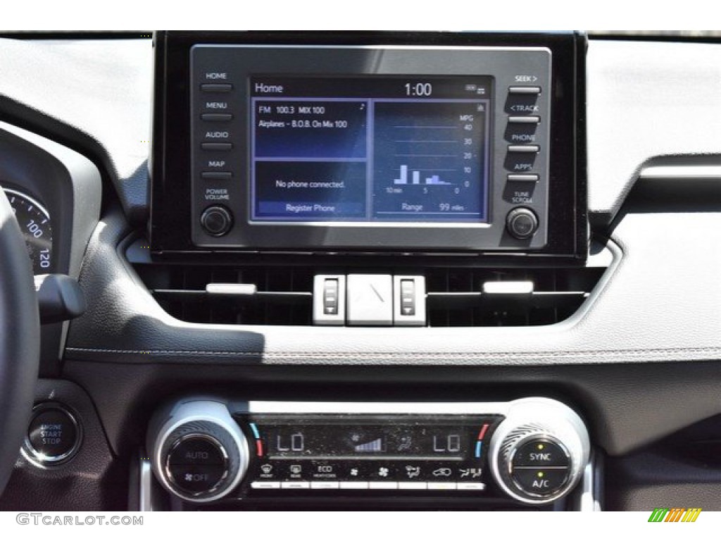 2019 RAV4 XLE AWD - Silver Sky Metallic / Black photo #9
