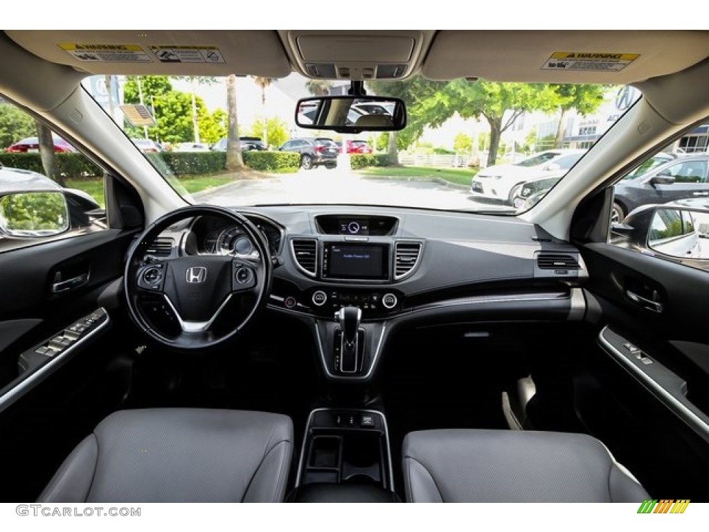 2016 CR-V EX-L - Alabaster Silver Metallic / Gray photo #9