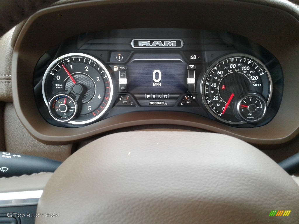 2019 Ram 3500 Laramie Crew Cab 4x4 Gauges Photo #133826371