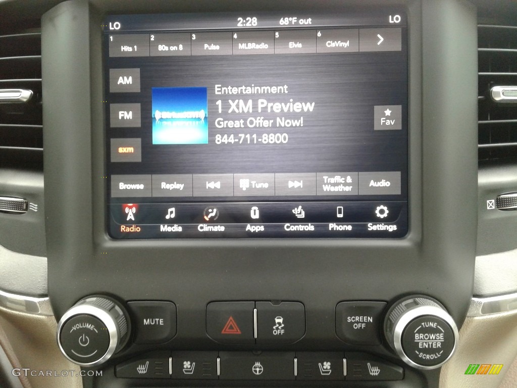 2019 Ram 3500 Laramie Crew Cab 4x4 Controls Photo #133826405