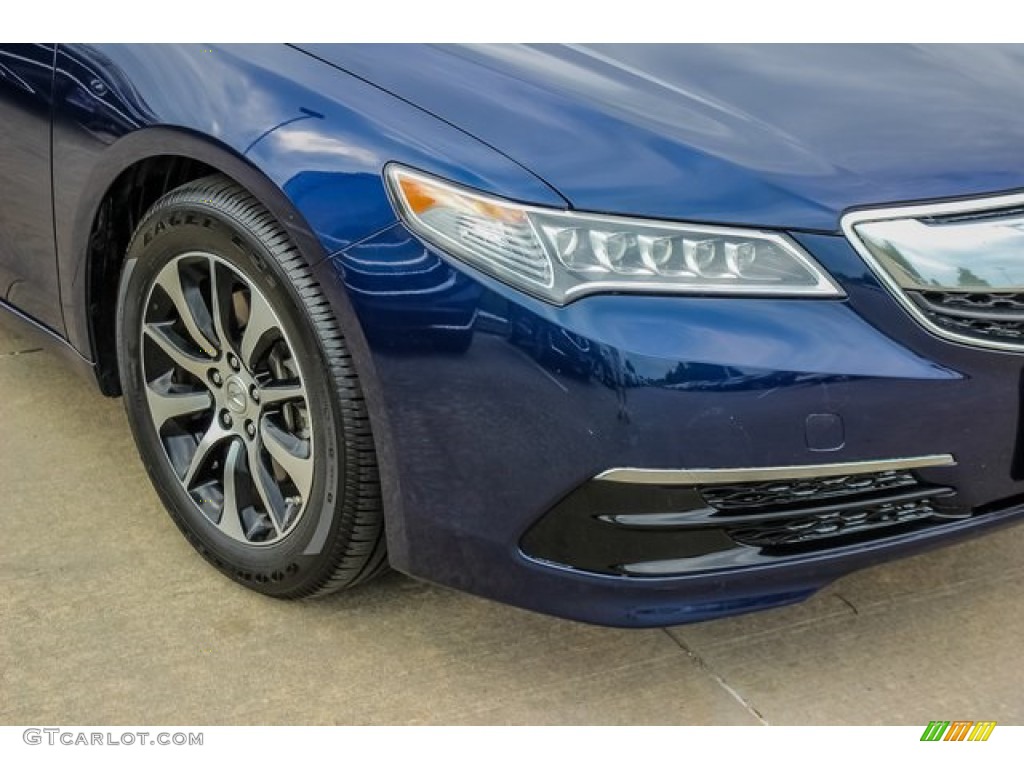 2016 TLX 2.4 - Fathom Blue Pearl / Graystone photo #10