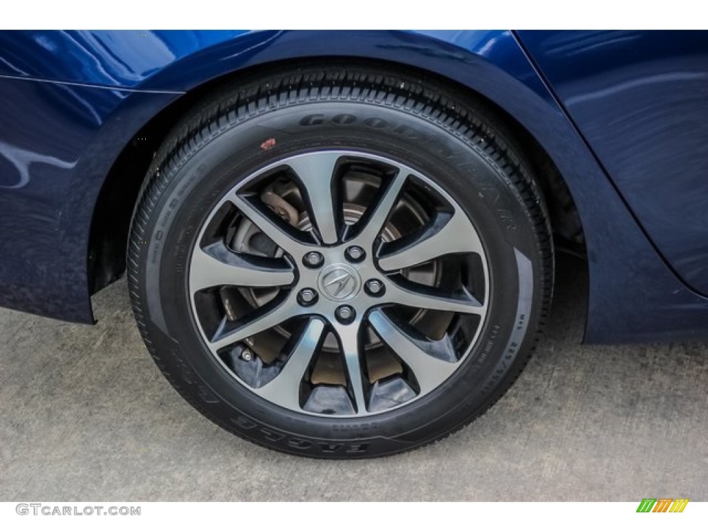 2016 TLX 2.4 - Fathom Blue Pearl / Graystone photo #12