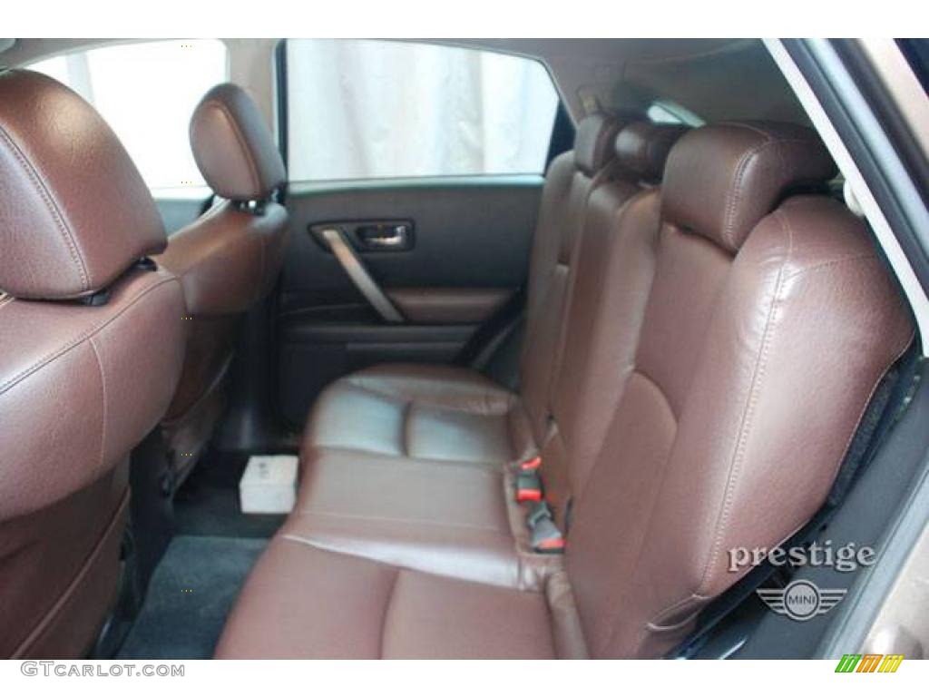2007 Infiniti FX 45 AWD Rear Seat Photo #13382813