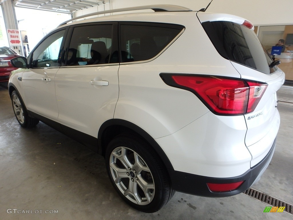 2019 Escape Titanium 4WD - White Platinum / Chromite Gray/Charcoal Black photo #4