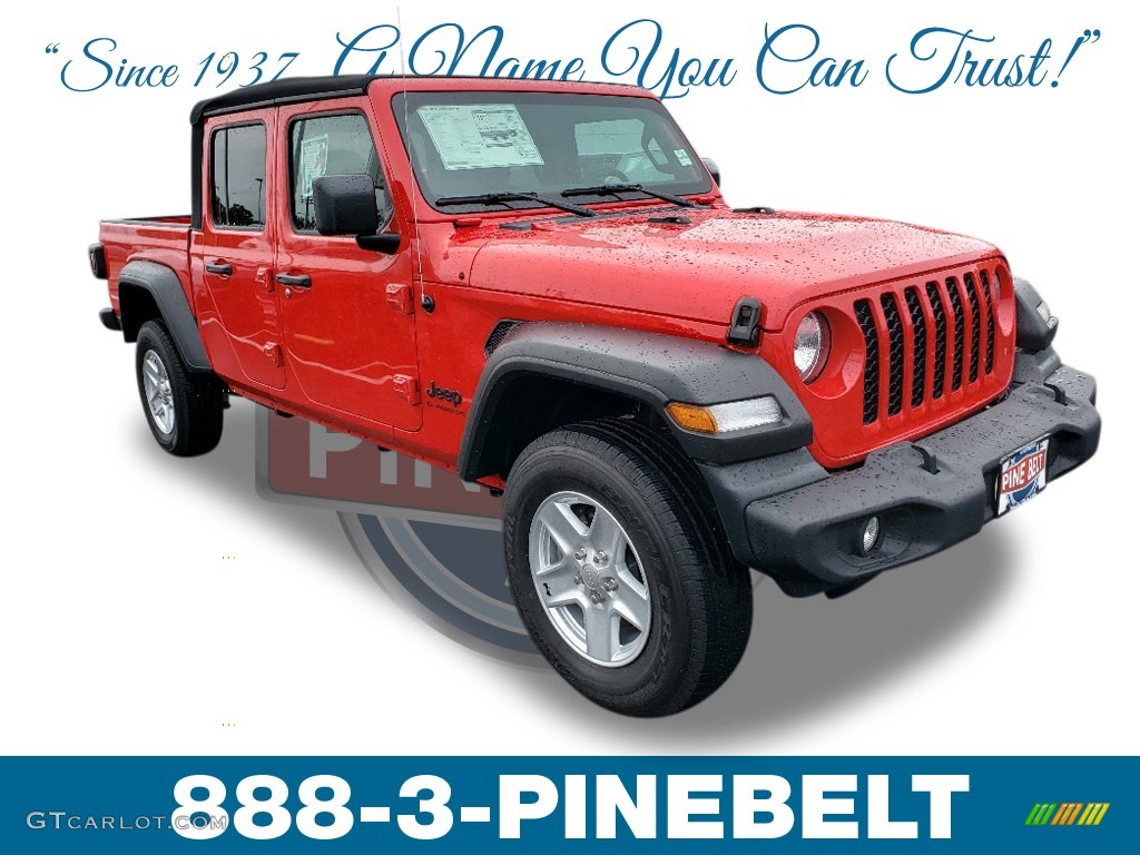 2020 Gladiator Sport 4x4 - Firecracker Red / Black photo #1