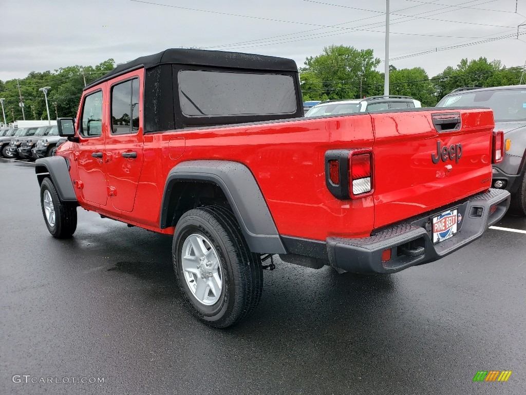 2020 Gladiator Sport 4x4 - Firecracker Red / Black photo #4