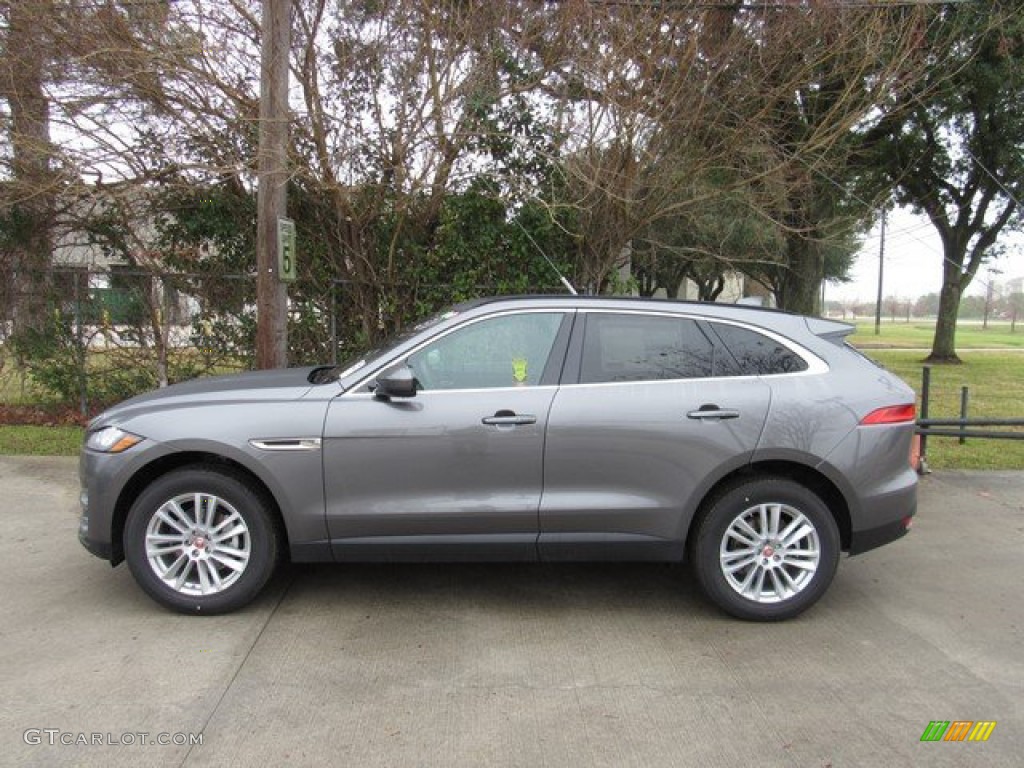 2019 F-PACE Prestige AWD - Corris Grey Metallic / Ebony photo #6