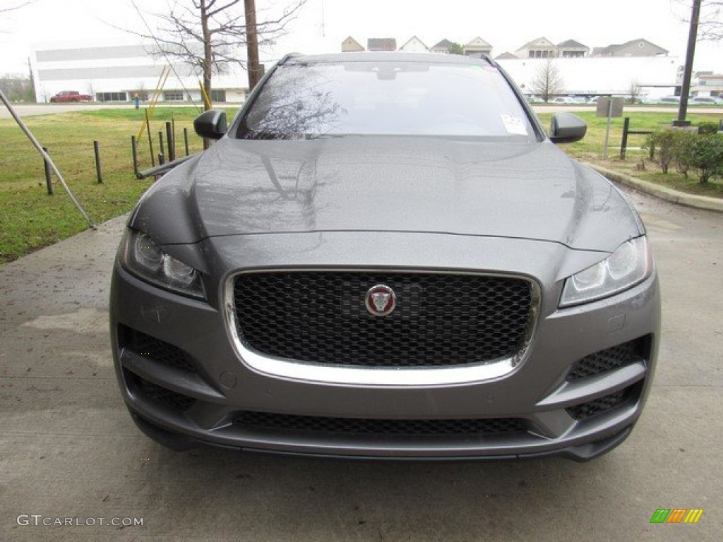 2019 F-PACE Prestige AWD - Corris Grey Metallic / Ebony photo #8