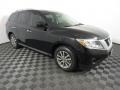 2013 Super Black Nissan Pathfinder SV 4x4  photo #2