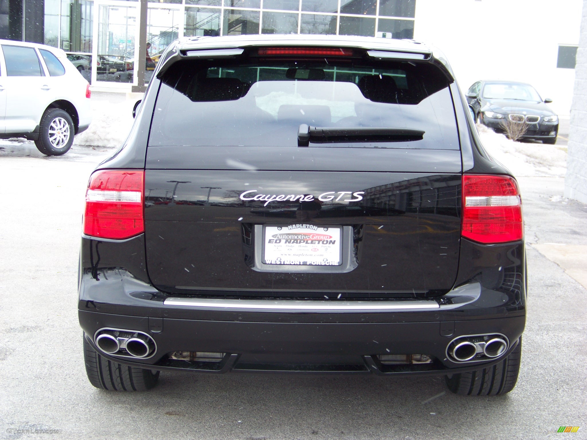 2008 Cayenne GTS - Black / Black photo #3