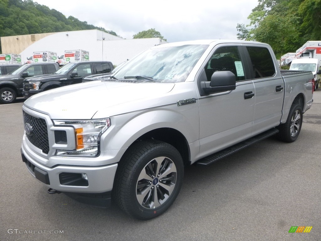 2019 F150 XL SuperCrew 4x4 - Ingot Silver / Earth Gray photo #5