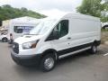 2019 Oxford White Ford Transit Van 250 MR Long  photo #2