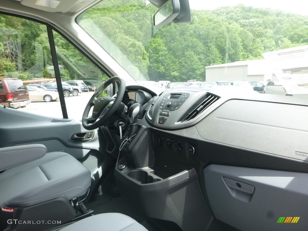 2019 Transit Van 250 MR Long - Oxford White / Pewter photo #8