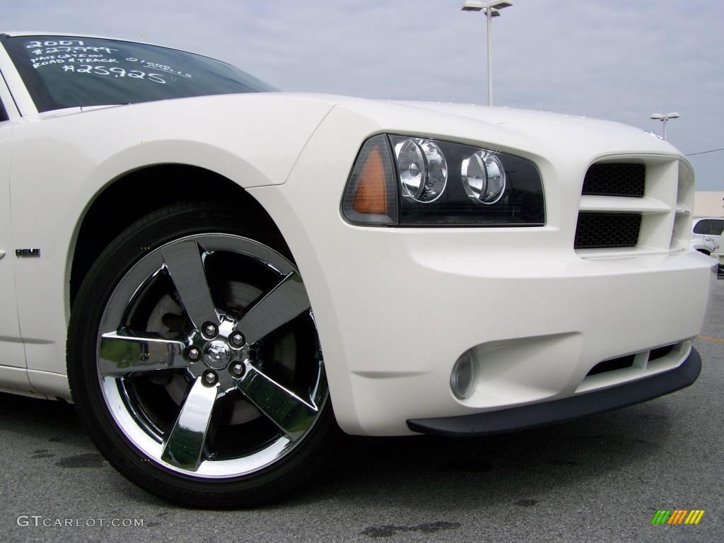 2007 Charger R/T - Stone White / Dark Slate Gray/Light Graystone photo #9