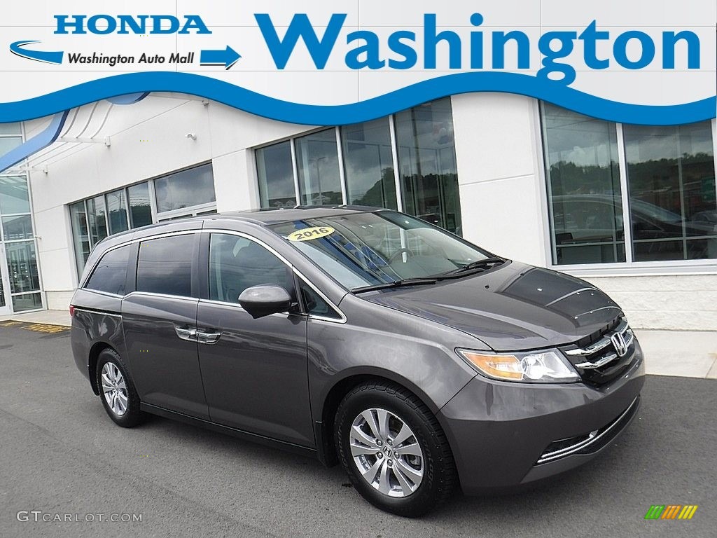 2016 Odyssey EX-L - Smoky Topaz Metallic / Truffle photo #1