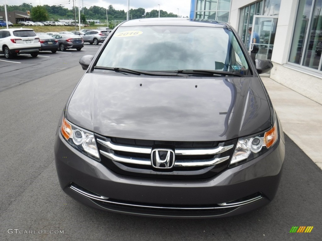 2016 Odyssey EX-L - Smoky Topaz Metallic / Truffle photo #5