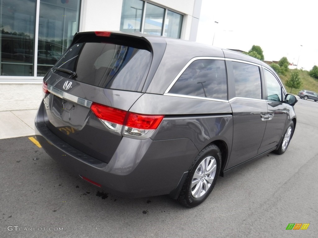 2016 Odyssey EX-L - Smoky Topaz Metallic / Truffle photo #9