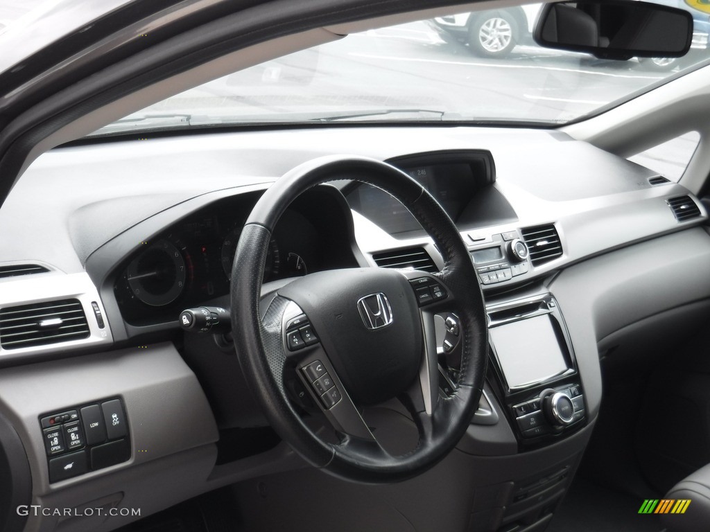 2016 Odyssey EX-L - Smoky Topaz Metallic / Truffle photo #11