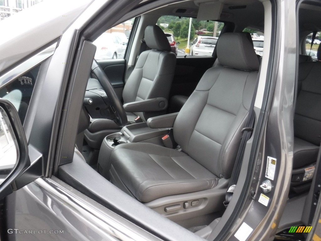 2016 Odyssey EX-L - Smoky Topaz Metallic / Truffle photo #12