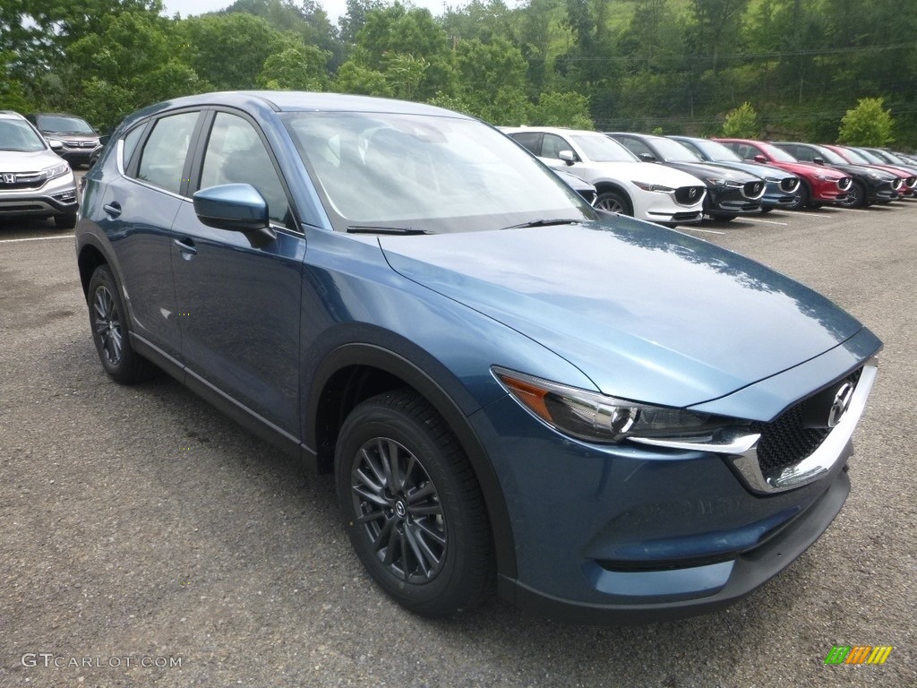 2019 CX-5 Sport AWD - Eternal Blue Mica / Black photo #3