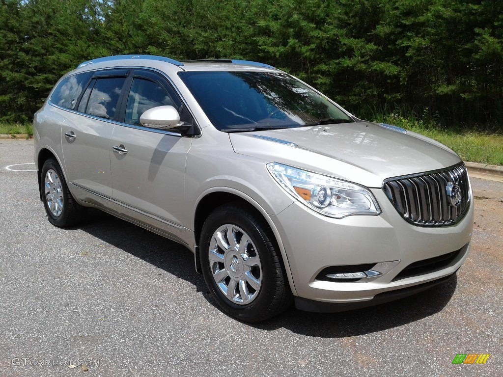 2014 Enclave Premium AWD - Champagne Silver Metallic / Cocoa photo #4