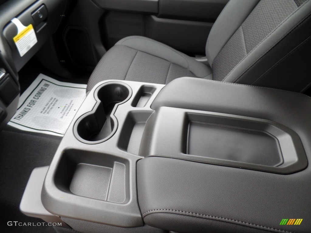 2019 Silverado 1500 Custom Double Cab 4WD - Satin Steel Metallic / Jet Black photo #31