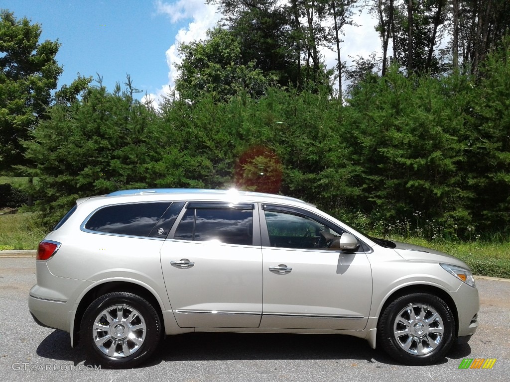 2014 Enclave Premium AWD - Champagne Silver Metallic / Cocoa photo #5