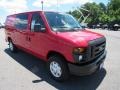 2013 Vermillion Red Ford E Series Van E250 Cargo  photo #60