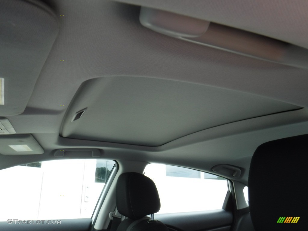 2016 Civic EX Sedan - White Orchid Pearl / Black photo #11