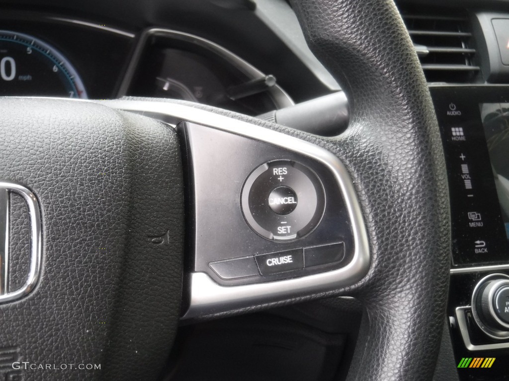 2016 Civic EX Sedan - White Orchid Pearl / Black photo #21