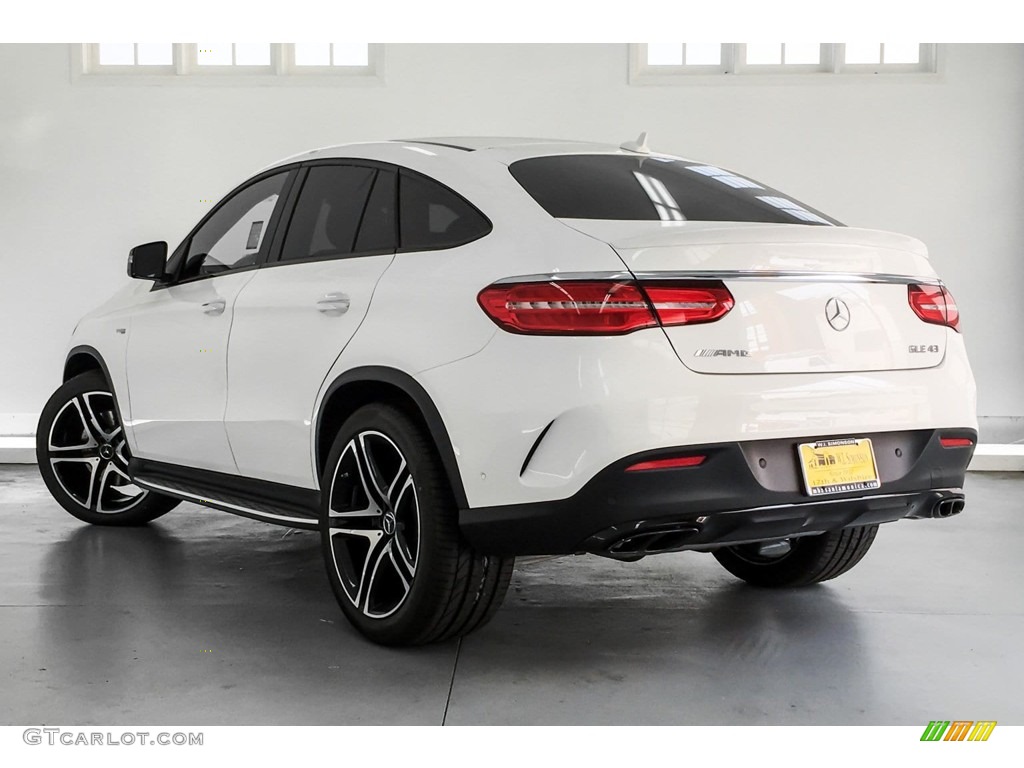 2019 GLE 43 AMG 4Matic Coupe - Polar White / Black photo #2