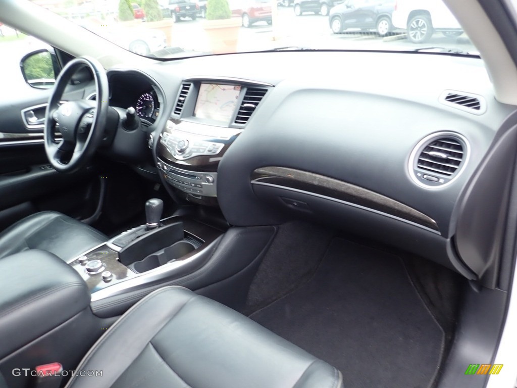 2014 QX60 3.5 AWD - Moonlight White / Graphite photo #16