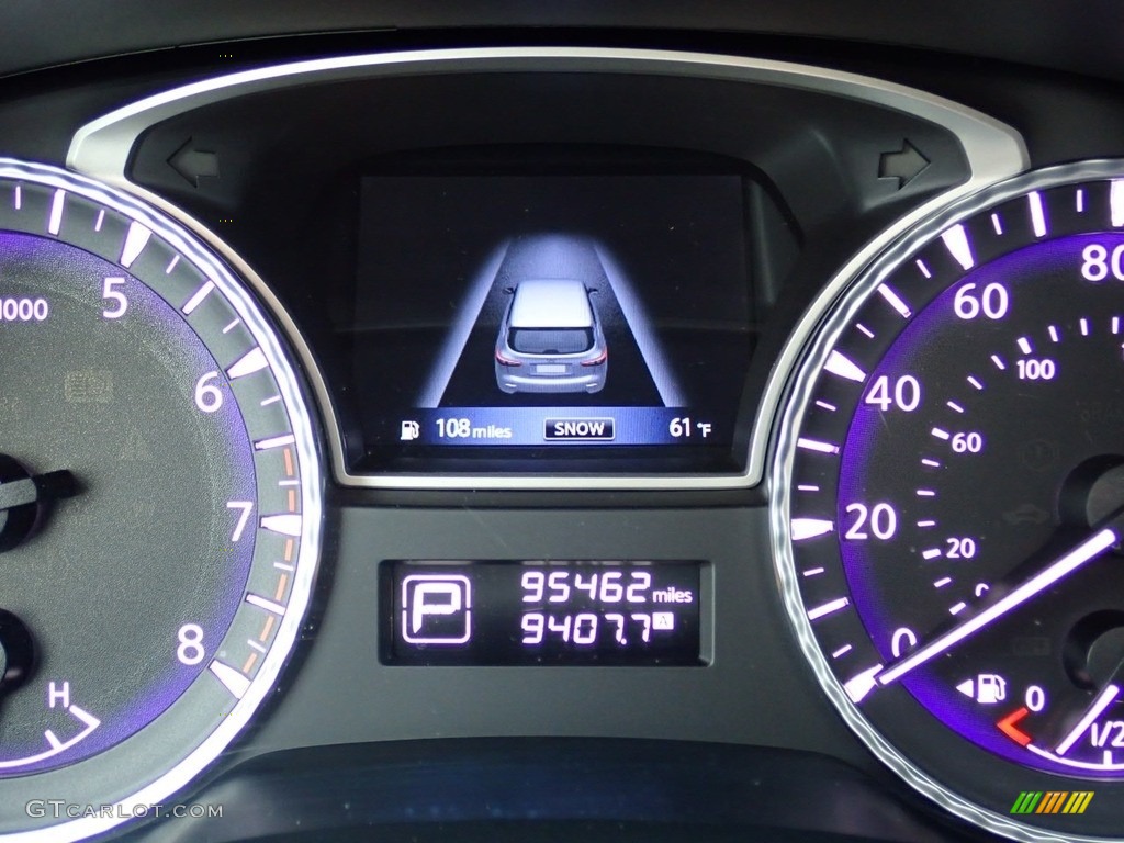 2014 QX60 3.5 AWD - Moonlight White / Graphite photo #29