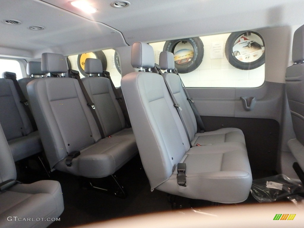 Pewter Interior 2019 Ford Transit Passenger Wagon XL 150 LR Photo #133839691