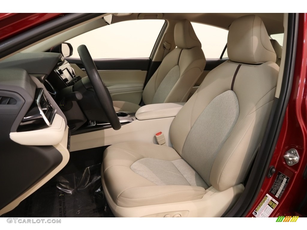2018 Camry LE - Ruby Flare Pearl / Macadamia photo #6