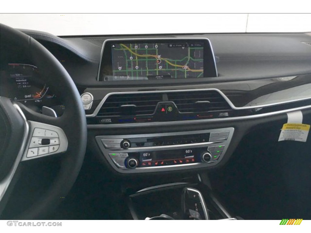 2020 7 Series 740i Sedan - Black Sapphire Metallic / Black photo #5