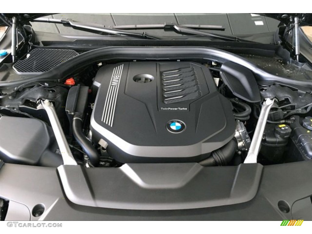 2020 7 Series 740i Sedan - Black Sapphire Metallic / Black photo #8