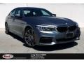 2019 Bluestone Metallic BMW 5 Series 530e iPerformance Sedan  photo #1