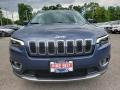 2019 Blue Shade Pearl Jeep Cherokee Limited 4x4  photo #2