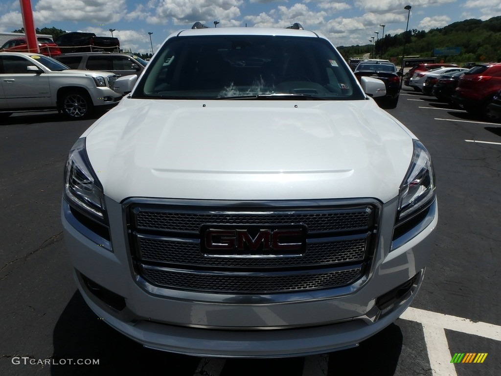 2016 Acadia Denali AWD - White Frost Tricoat / Cocoa Dune photo #3