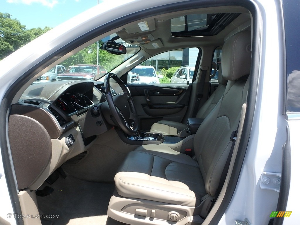 2016 Acadia Denali AWD - White Frost Tricoat / Cocoa Dune photo #15