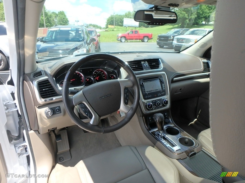 2016 Acadia Denali AWD - White Frost Tricoat / Cocoa Dune photo #18